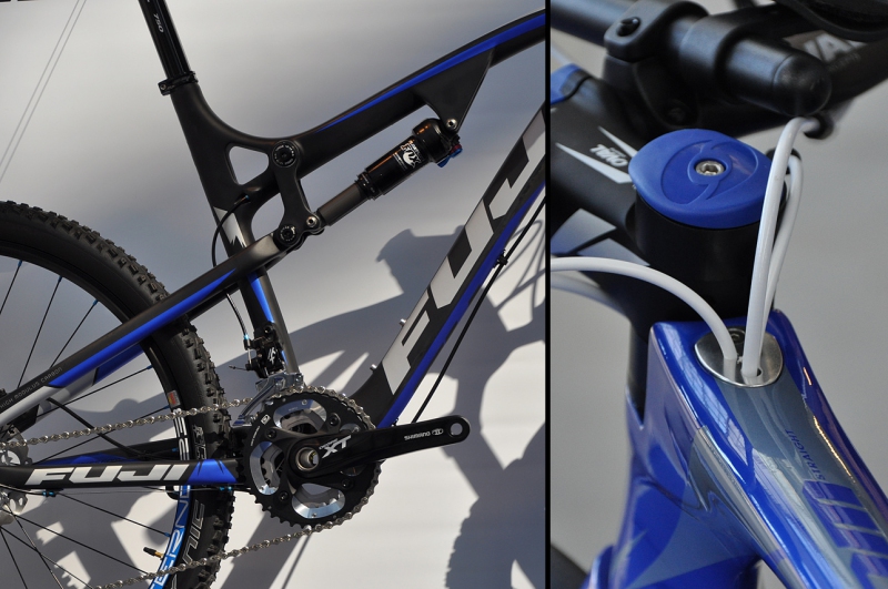Firma FUJI prezentowała bardzo ładną serię rowerów z każdej kategorii, wyróżniały się rowery szosowe i torowe, ale nie uciekły nam także modele MTB.