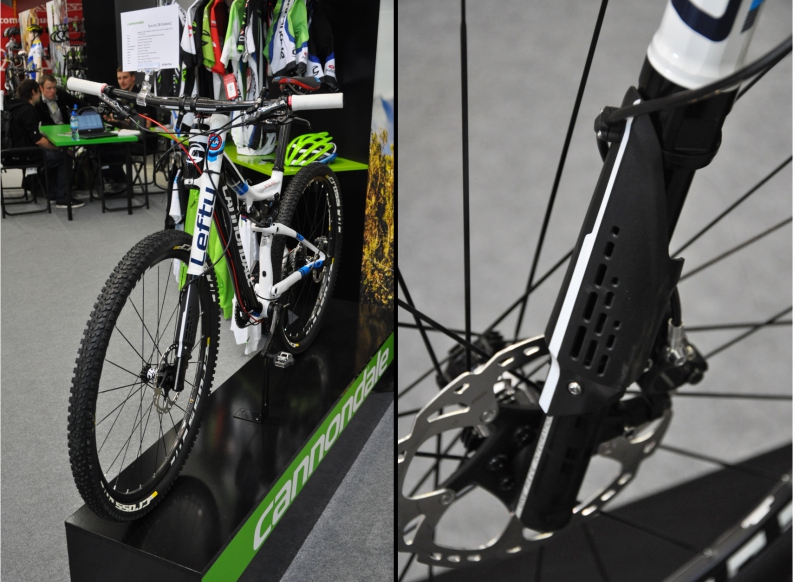 Stary dobry Cannondale i jego niezmienny od lat – widelec Lefty. Wersja na kołach 29 cali.
